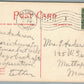 NATICK MA EAST CENTRAL ST. ANTIQUE POSTCARD