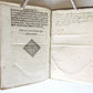 1581 GERMAN RELIGIOUS SERMONS antique PIGSKIN BINDING 16th CENTURY