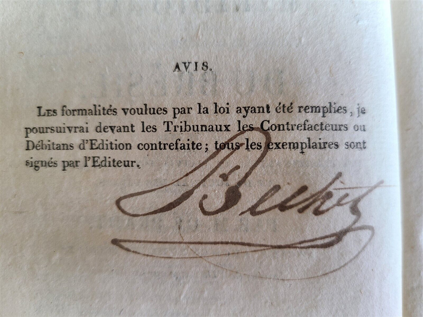 1817 DESCRIPTION of SOUTH AMERICA & BRAZIL ANTIQUE in FRENCH