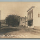 CAMPTOWN PA MAIN STREET ANTIQUE REAL PHOTO POSTCARD RPPC