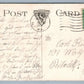 YORK PA ODD FELLOWS' HALL 1921 ANTIQUE POSTCARD