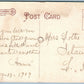 BRIDGEPORT CT MEIGS & COMPANY ANTIQUE POSTCARD