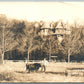 POMPTON LAKES NJ CEDAR CLIFF 1913 ANTIQUE REAL PHOTO POSTCARD RPPC