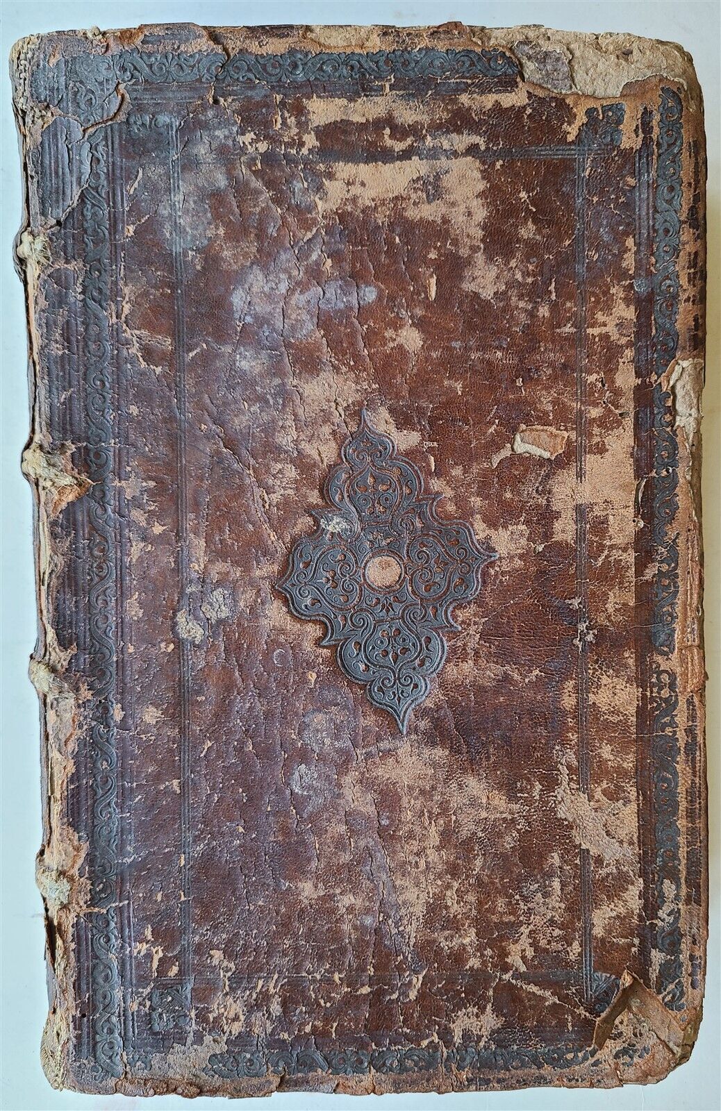 1579 HISTORICAL CHRONICLE of the WORLD up to the YEAR 1500 antique FOLIO 16th c.