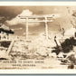 JAPAN NANA OKINAWA SHINTO SHRINE VINTAGE REAL PHOTO POSTCARD RPPC