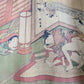 1920s CHINESE EROTIC SCROLL HAND PAINTED vintage SHUNGA 10 by 84"