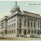 ANTIQUE POSTCARD COURT HOUSE CAMDEN N.J.