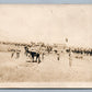 WWI US ARMY FUNERAL CEREMONY ANTIQUE REAL PHOTO POSTCARD RPPC