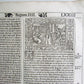 1529 BIBLE ILLUSTRATED TEXTUS BIBLIA antique FOLIO in LATIN RARE 16th CENTURY