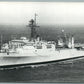 MILITARY SHIP U.S.S. MOUNT VERNON VINTAGE REAL PHOTO POSTCARD RPPC