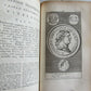 1751 SUETONIUS TWELVE CEAESARS ILLUSTRATED antique BLINDSTAMPED VELLUM BINDING