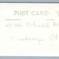 TICONDEROGA NY STATE HISTORICAL ASSOCIATION ANTIQUE REAL PHOTO POSTCARD RPPC