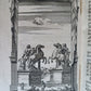 1713 ROME MODERNE antique ILLUSTRATED 5 VOLUMES