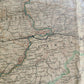 1912 GERMAN MAP of RUSSIA ANTIQUE size 12 by 14" ORIGINAL pre-WWI