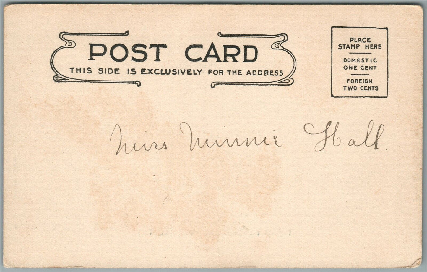 BRIDGETON NJ EAST COMMERCE STREET ANTIQUE POSTCARD