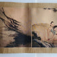 1920s CHINESE EROTIC SCROLL HAND PAINTED vintage SHUNGA 10 by 133"