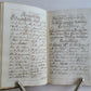 18th century GERMAN MANUSCRIPT PRAYER BOOK antique HANDWRITTEN