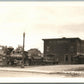 TWO HARBORS MN RAILROAD STATION RAILWAY DEPOT VINTAGE REAL PHOTO POSTCARD RPPC