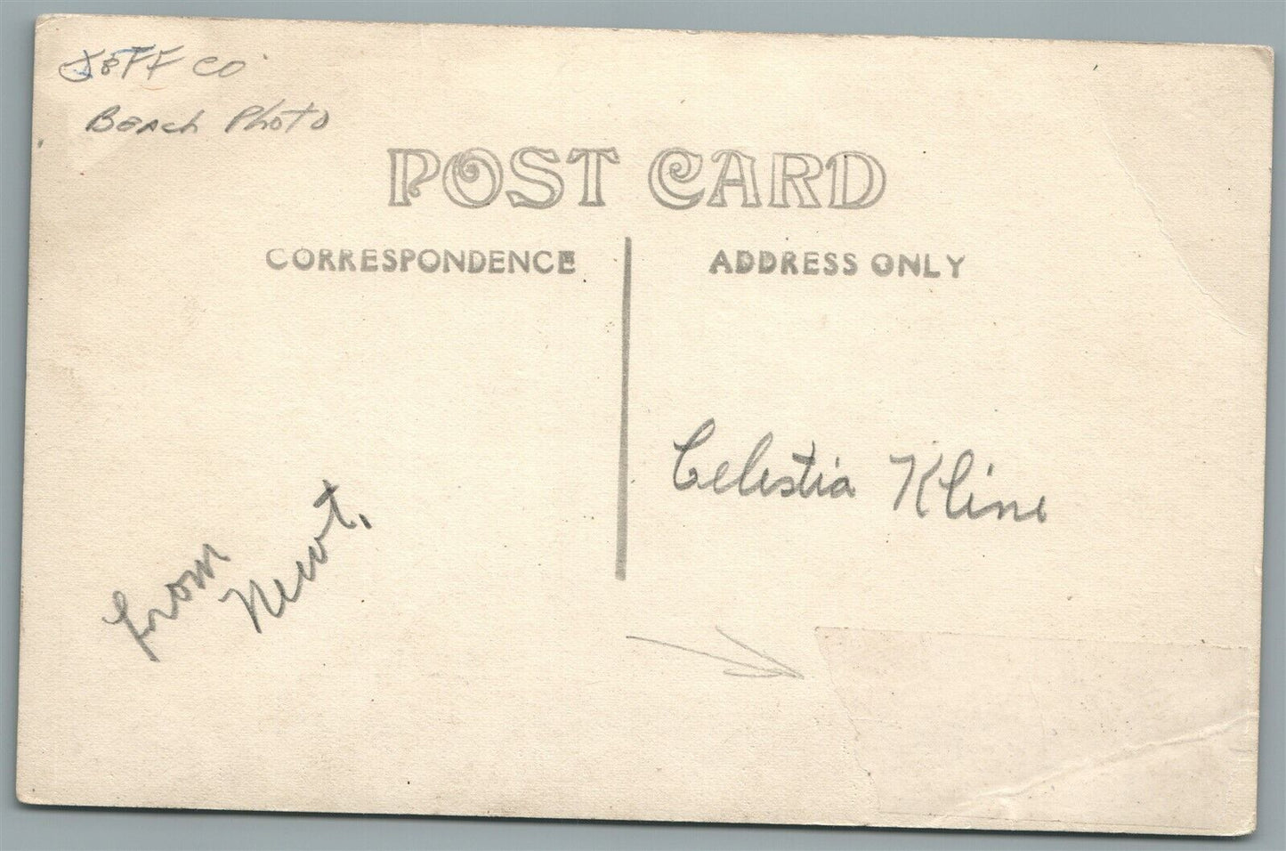 PINE CAMP NY IN FIRE MILITARY ARTILLERY ANTIQUE REAL PHOTO POSTCARD RPPC