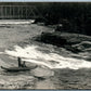 MENOMINEE INDIAN RESERVATION KESHENA FALLS WOLF RIVER ANTIQUE REAL PHOTO PC RPPC