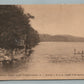 ANDOVER NJ CAMP WAWAYANDA YMCA CAMP FOR BOYS SWIMMING DOCK VINTAGE POSTCARD