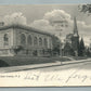 EAST ORANGE NJ MAIN STREET 1908 ANTIQUE POSTCARD