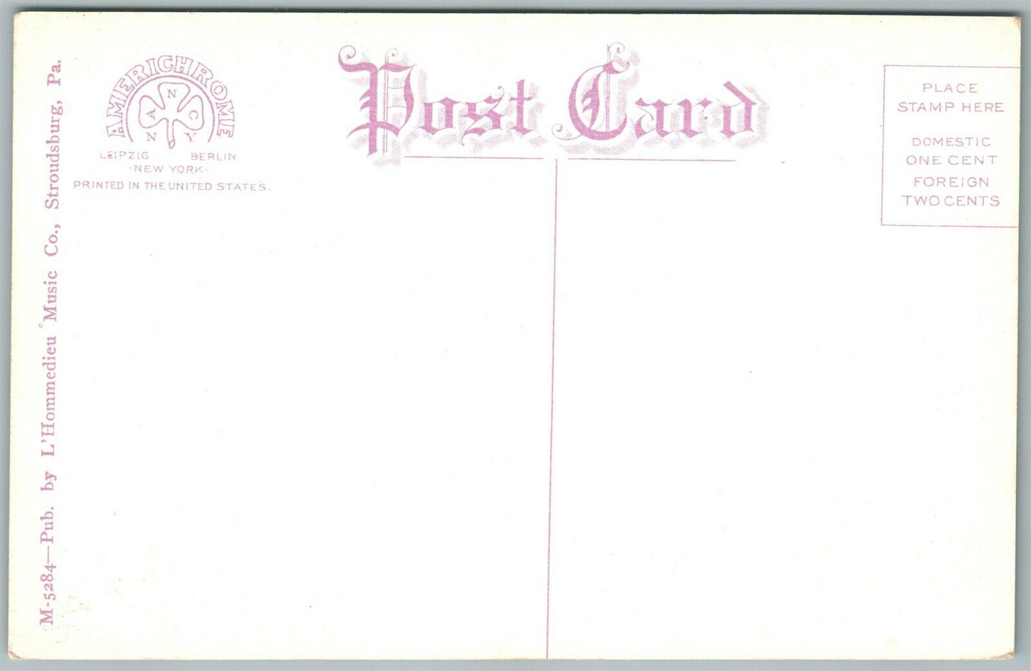 CRESCO PA CLIFF VIEW COTTAGE ANTIQUE POSTCARD