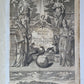 1763 BIBLE ILLUSTRATED IMPRESSIVE PIGSKIN FOLIO AMAZING BRONZE FITTINGS antique