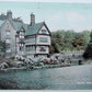 VINTAGE BRITISH POSTCARD BOAT HOUSE WORSLEY UK