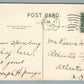 PRINCETON NJ LOCH CARNEGIE DAM NEAR KINGSTON ANTIQUE POSTCARD