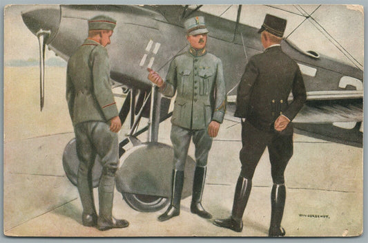 FRENCH EARLY AVIATION ANTIQUE POSTCARD