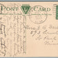 CHRISTMAS COVE ME BOAT LANDING ANTIQUE POSTCARD