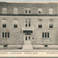 BURLINGTON N.J. MASONIC HOME WEST ENTRANCE AUDITORIUM VINTAGE POSTCARD