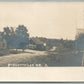 BURKETTVILLE ME STREET SCENE ANTIQUE REAL PHOTO POSTCARD RPPC