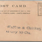 YORK PA KAY-W-KAY RESTAURANT ADVERTISING ANTIQUE POSTCARD