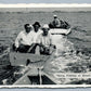 BEACH HAVEN NJ FISHING ANTIQUE POSTCARD