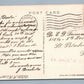 HIGH BRIDGE NJ RIVER SCENE ANTIQUE POSTCARD