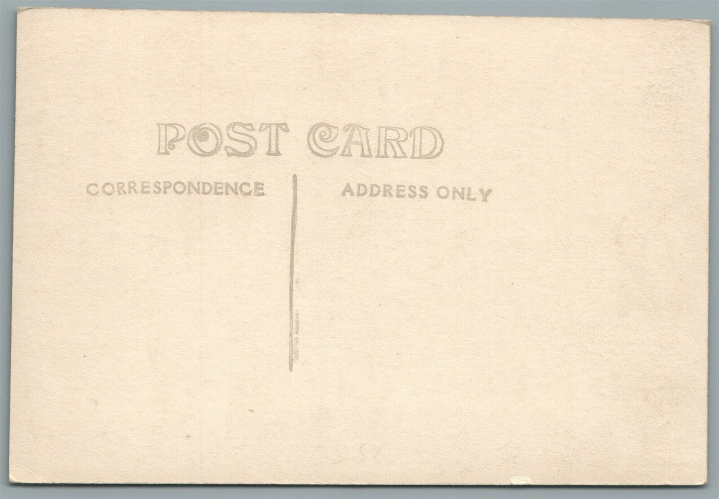 AMERICAN FIGHTER BRAVING HUN MACHINE ANTIQUE REAL PHOTO POSTCARD RPPC