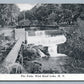 WEST SAND LAKE NY THE FALLS ANTIQUE POSTCARD