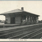 AVON CT RAILROAD STATION RAILWAY TRAIN DEPOT ANTIQUE POSTCARD