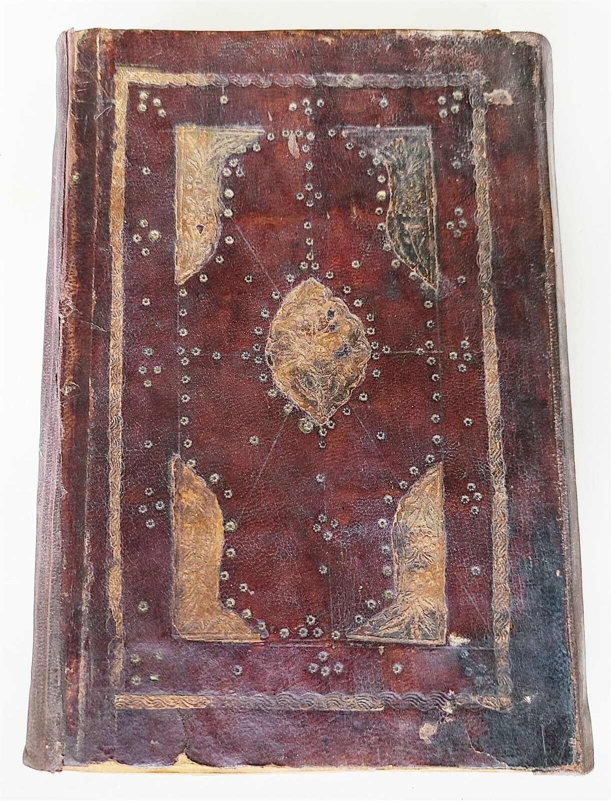 EARLY 19th century KORAN OTTOMAN MANUSCRIPT ILLUMINATED antique QURAN ISLAMIC