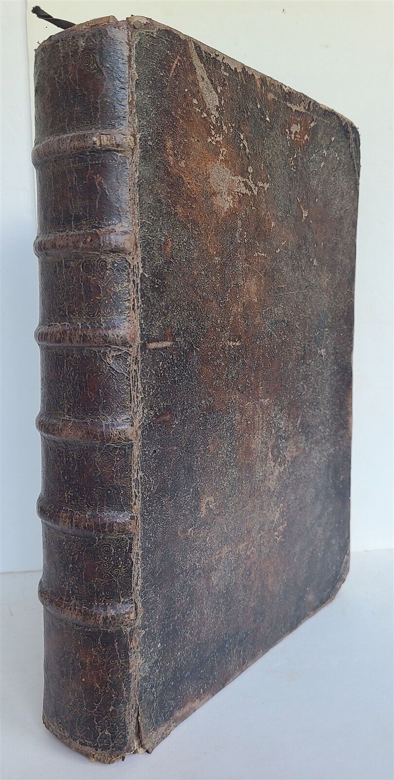 1675 BIBLE in LATIN ANTIQUE FOLIO printed in Lyon France