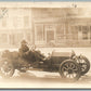 EARLY RACING CAR 1918 ANTIQUE REAL PHOTO POSTCARD RPPC