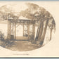 PALMER MA FOREST LAKE ANTIQUE REAL PHOTO POSTCARD RPPC