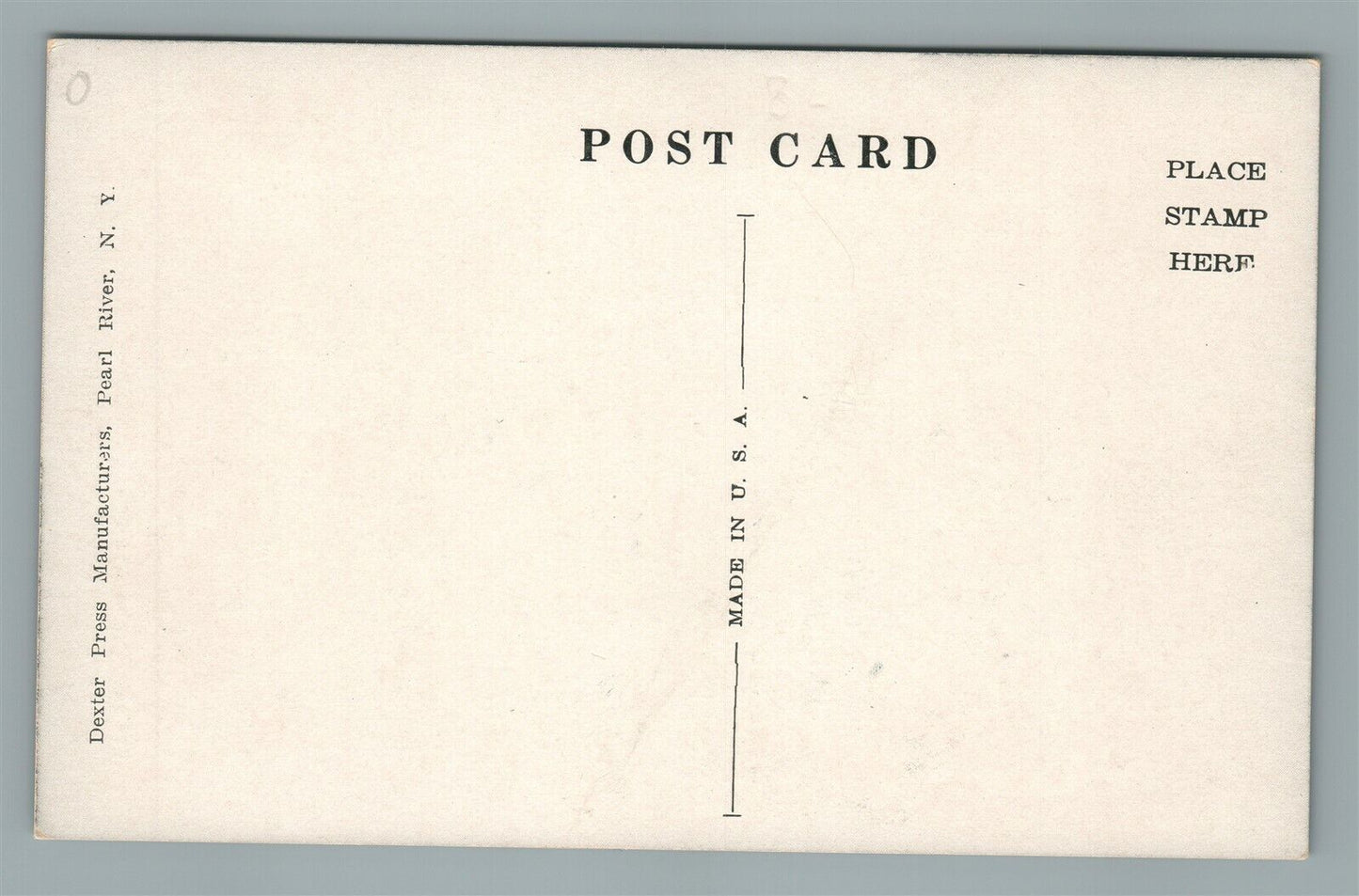 LYONS NJ DOCTOR'S HOME VINTAGE POSTCARD