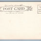 PARKERFORD PA EUREKA HALL & HIGH SCHOOL ANTIQUE POSTCARD