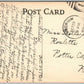 EMPORIUM PA EPISCOPAL CHURCH ANTIQUE POSTCARD w/ CORK CANCEL