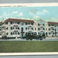 LOCH ARBOUR NJ BELLEVIEW APARTMENTS ANTIQUE POSTCARD