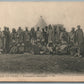 MAROCCAN PRISONERS AFRICA ANTIQUE POSTCARD