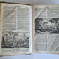 1763 BIBLE ILLUSTRATED IMPRESSIVE PIGSKIN FOLIO AMAZING BRONZE FITTINGS antique